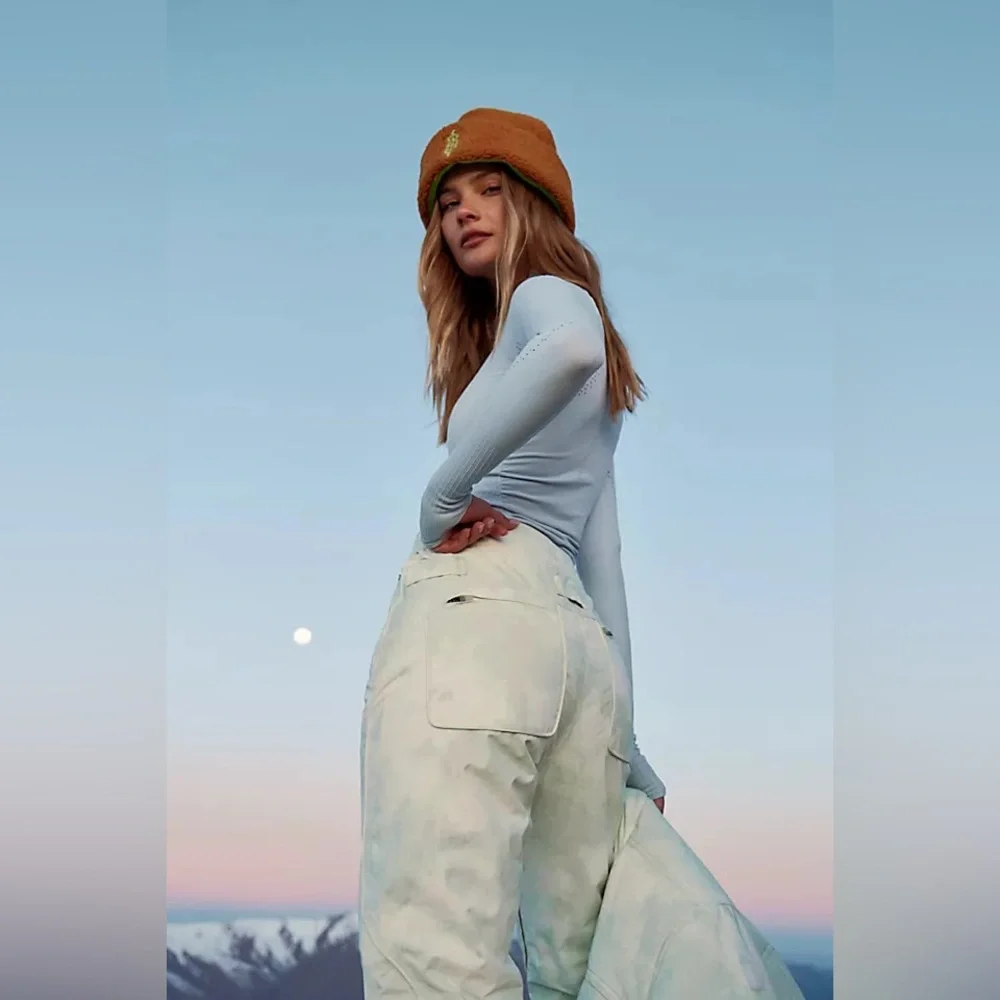 Free People Movement Bunny Slope Printed Ski Pants
